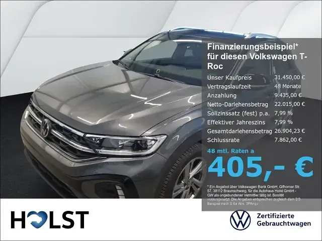 Gebraucht VW T-Roc R-line 150 PS (110 kW) 2025 SUV