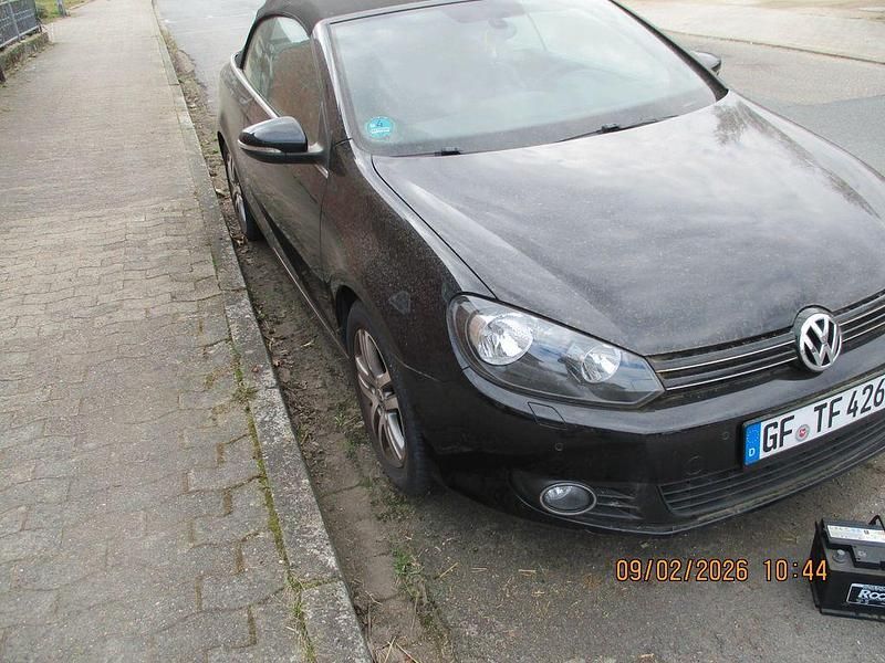 Gebraucht VW Golf Cabriolet Exclusive 122 PS (89 kW) 2012 Schwarz Cabrio