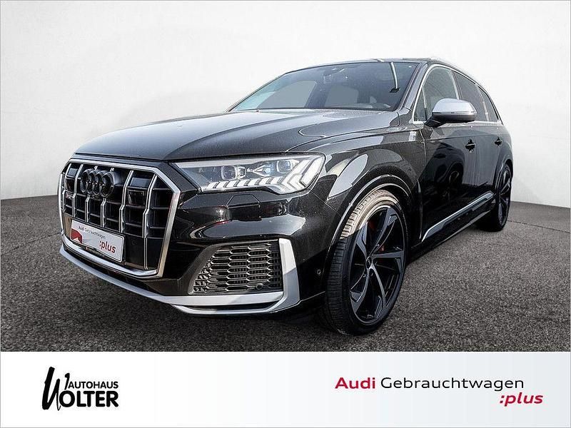 Tiefschwarz Gebraucht 2021 Audi SQ7 Ambiente SUV | 66.740 € (Fairer Preis) - Bild 1/4