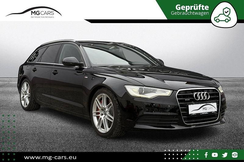 Schwarz Gebraucht 2013 Audi A6 S-Line Limousine | 14.950 € (Fairer Preis) - Bild 1/4