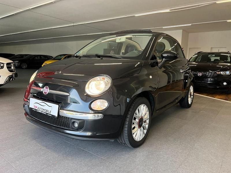 Gebraucht Fiat 500 Lounge 69 PS (50 kW) 2015 Schwarz Cabrio