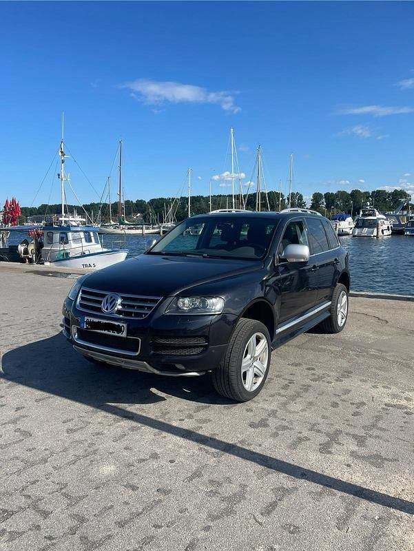 Schwarz Gebraucht 2006 VW Touareg SUV | 7.900 € - Bild 1/4