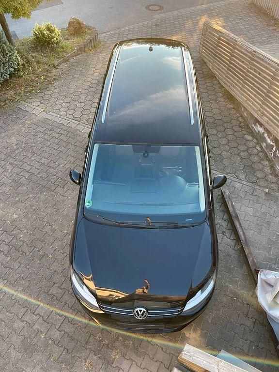 Gebraucht VW Sharan Trendline 140 PS (102 kW) 2012 Schwarz Van / Kleinbus