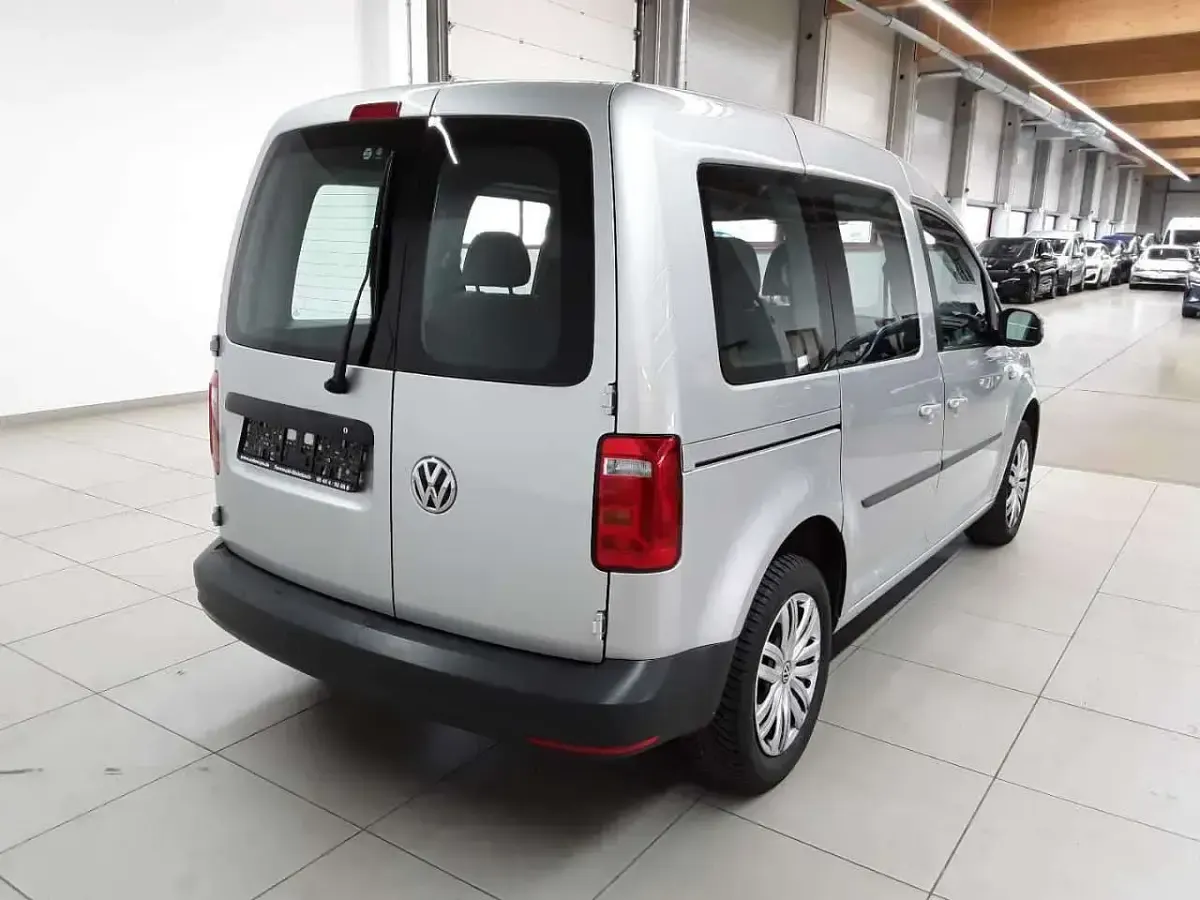 Brugt VW Caddy Trendline 125 HK (91 kW) 2018 Sølv MPV