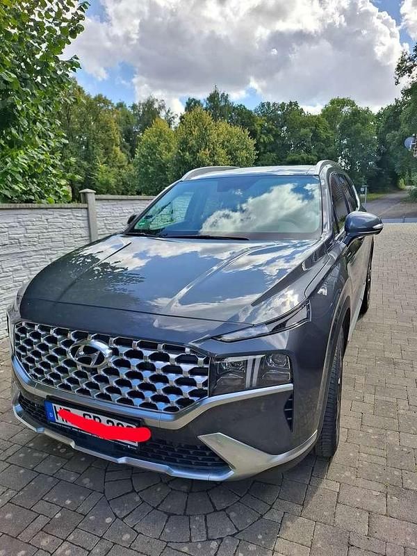 Grün Gebraucht 2021 Hyundai Santa Fe Prime SUV | 31.500 € (Guter Preis) - Bild 1/4