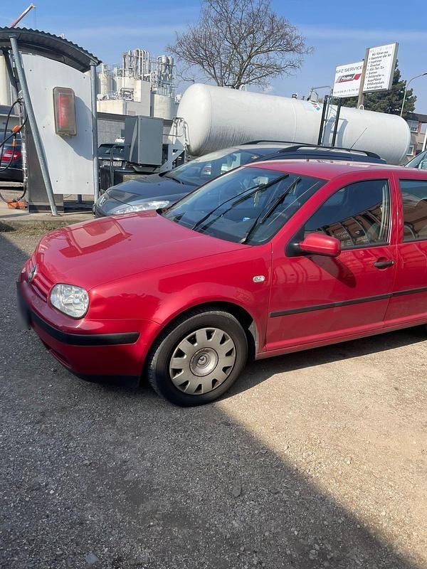 Gebraucht VW Golf IV 101 PS (74 kW) 2003 Rot Kleinwagen