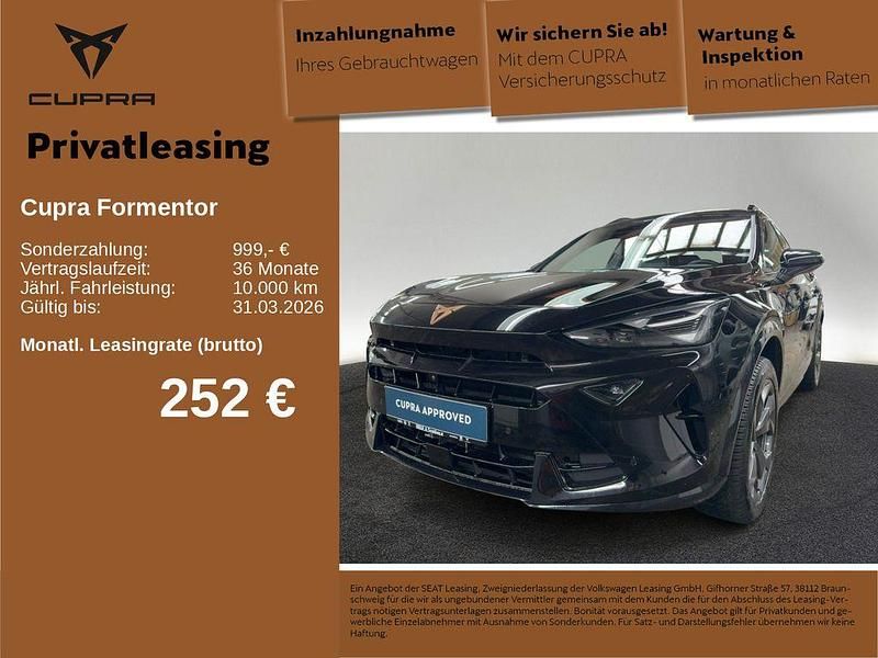 Gebraucht Cupra Formentor 150 PS (110 kW) 2025 Mitternachtsschwarz SUV