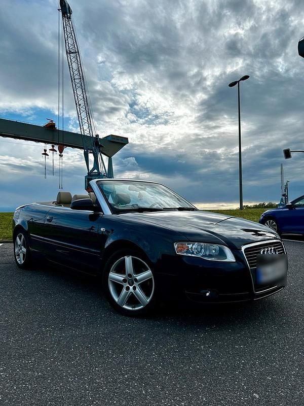 Blau Gebraucht 2006 Audi A4 Cabriolet Cabrio | 6.299 € (Etwas zu teuer) - Bild 1/4