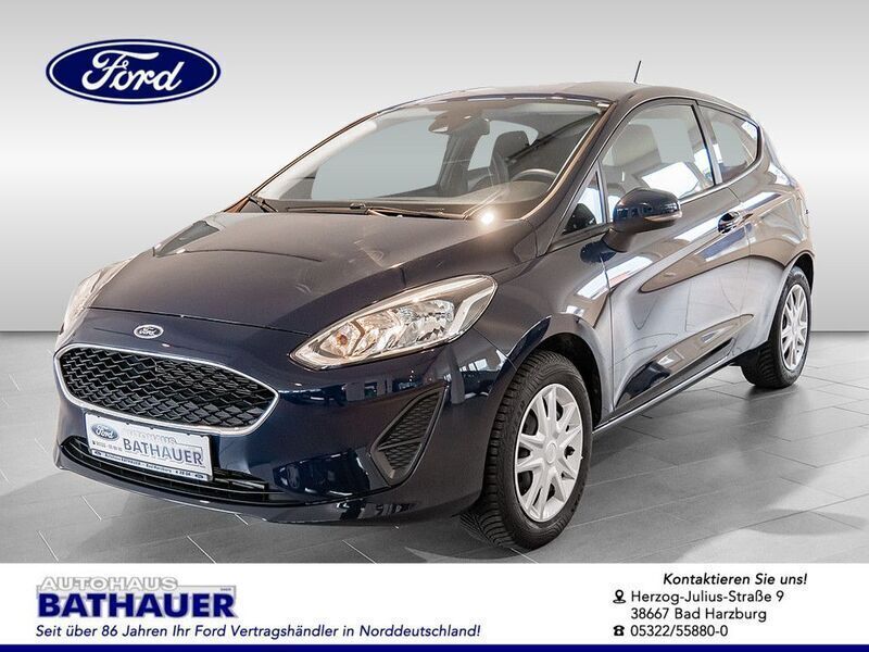 Blau Gebraucht 2018 Ford Fiesta Trend Kleinwagen | 13.950 € (Teuer) - Bild 1/4