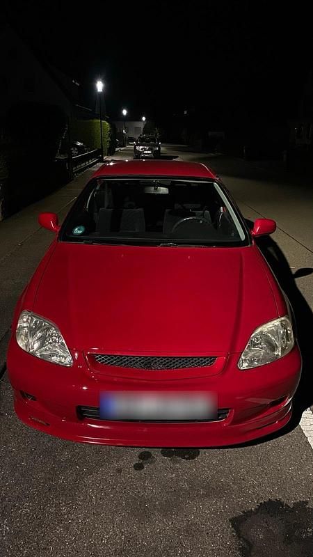 Rot Gebraucht 2000 Honda Civic Coupé | 4.500 € - Bild 1/4