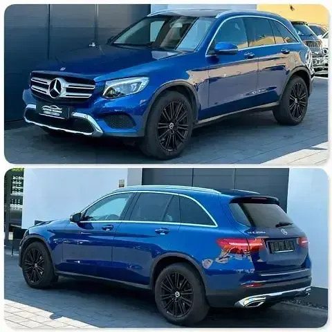 Gebraucht Mercedes GLC250 AMG line 204 PS (150 kW) 2018 Blau SUV