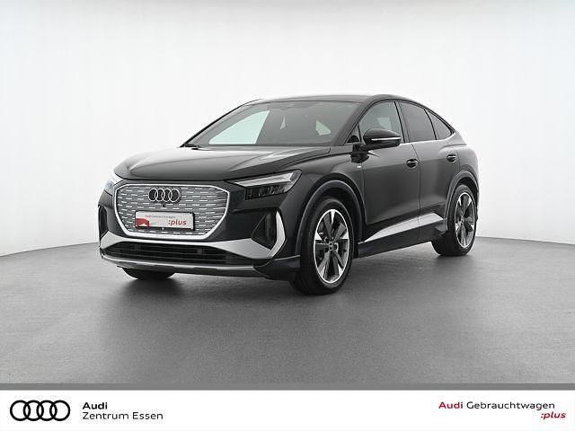 Schwarz Gebraucht 2022 Audi Q4 Sportback e-tron S-Line SUV | 33.880 € (Fairer Preis) - Bild 1/3