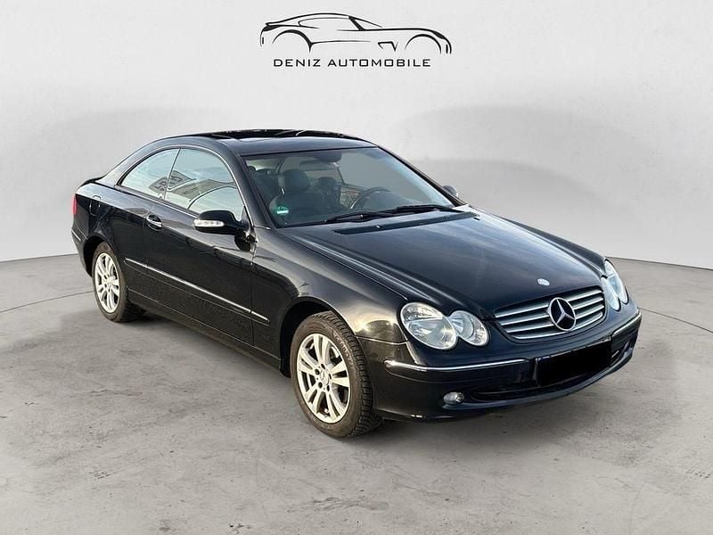 Schwarz Gebraucht 2003 Mercedes CLK200 Coupé | 1.950 € (Superpreis) - Bild 1/4