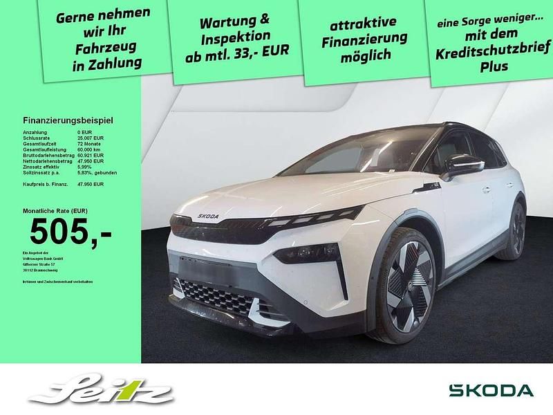 Moonweiss metallic Gebraucht 2025 Skoda Elroq Lodge SUV | 47.950 € (Etwas zu teuer) - Bild 1/3