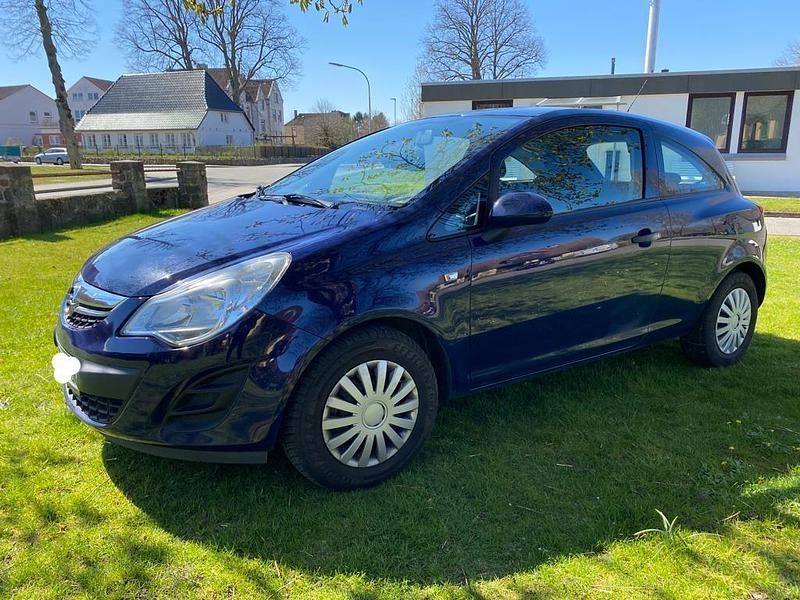 Gebraucht Opel Corsa 65 PS (47 kW) 2012 Blau Kleinwagen