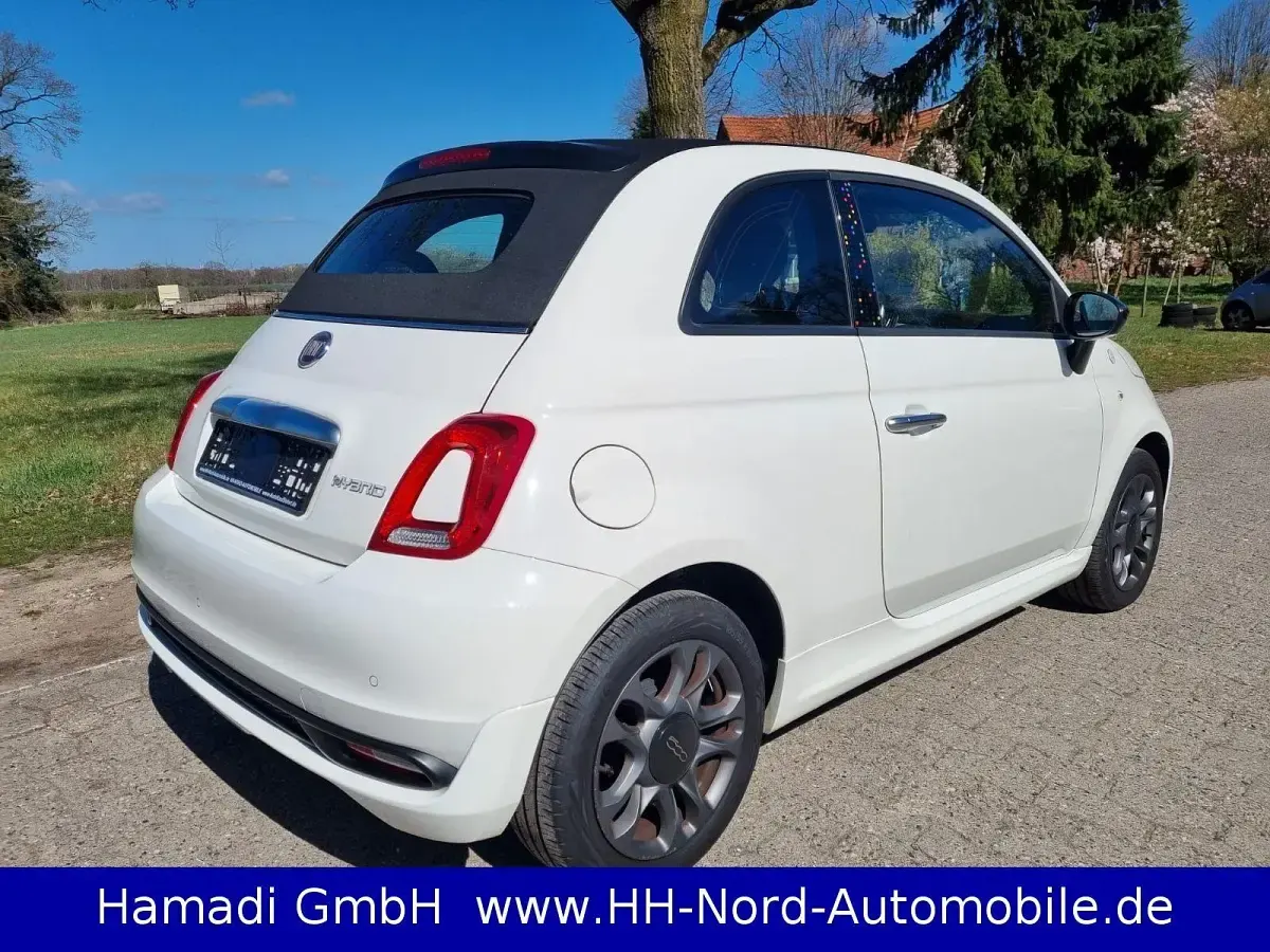 Gebraucht Fiat 500C 69 PS (50 kW) 2021 Weiß Cabrio