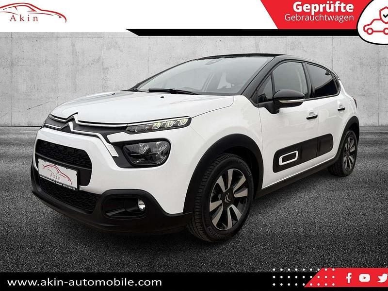 Gebraucht Citroën C3 110 PS (80 kW) 2023 Lack weiss banquise Kleinwagen