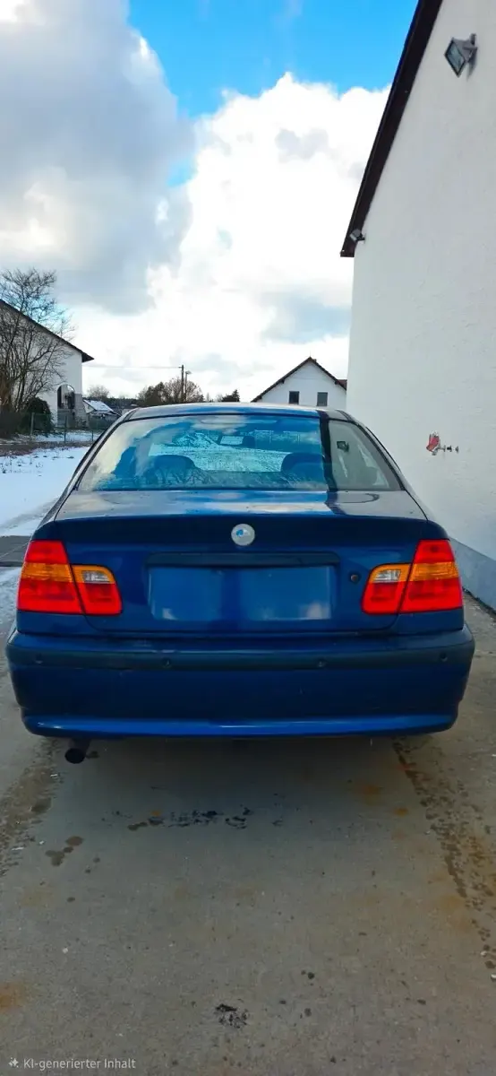 Gebraucht BMW 316 116 PS (85 kW) 2003 Blau Limousine