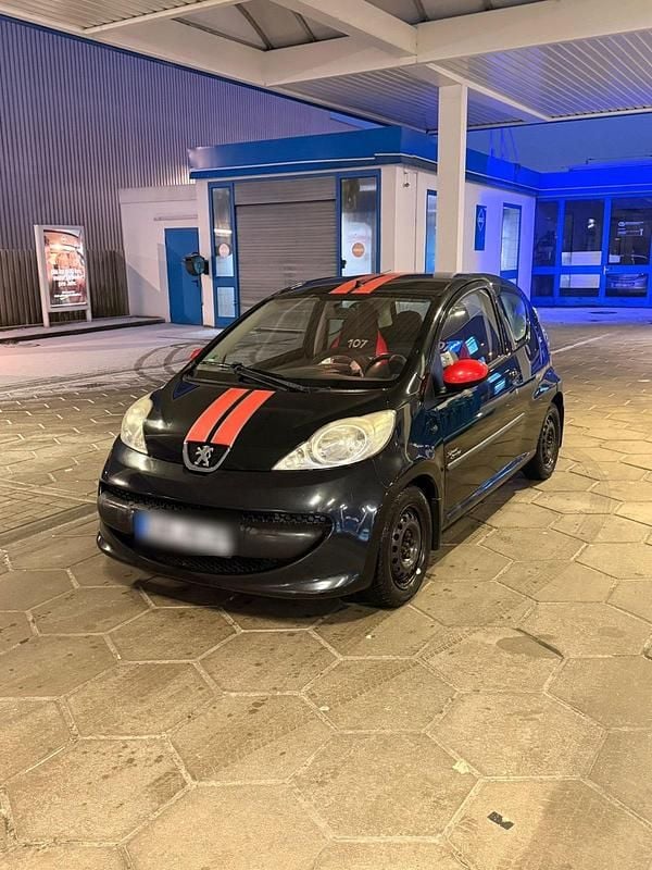 Schwarz Gebraucht 2006 Peugeot 107 Kleinwagen | 700 € (Guter Preis) - Bild 1/4