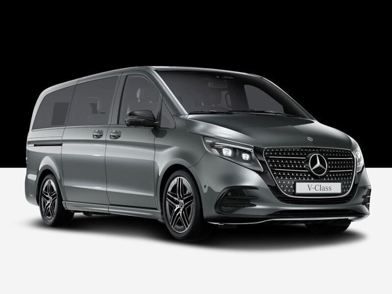 Grau Gebraucht 2025 Mercedes V300 Avantgarde Van / Kleinbus | 78.990 € (Guter Preis) - Bild 1/4
