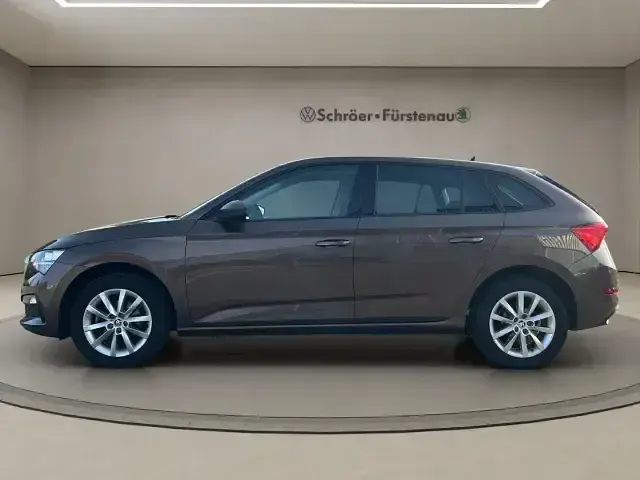 Gebraucht Skoda Scala Style 116 PS (85 kW) 2019 Braun Kleinwagen