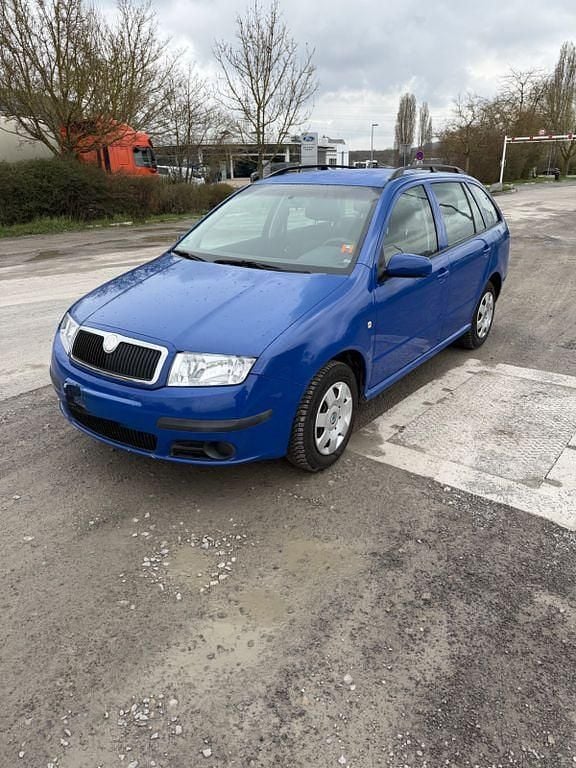 Gebraucht Skoda Fabia 80 PS (58 kW) 2007 Blau Kombi