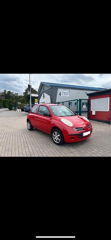 Rot Gebraucht 2006 Nissan Micra Kleinwagen | 1.199 € (Fairer Preis) - Bild 1/4