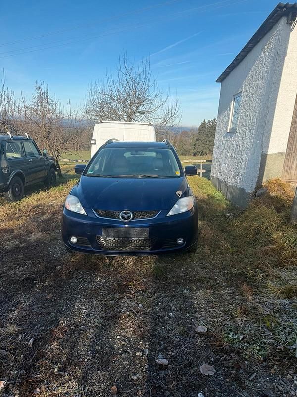 Blau Gebraucht 2006 Mazda 5 Van / Kleinbus | 899 € (Superpreis) - Bild 1/4
