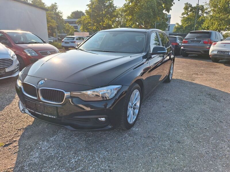 Schwarz Gebraucht 2016 BMW 320 Advantage Kombi | 11.800 € (Fairer Preis) - Bild 1/4
