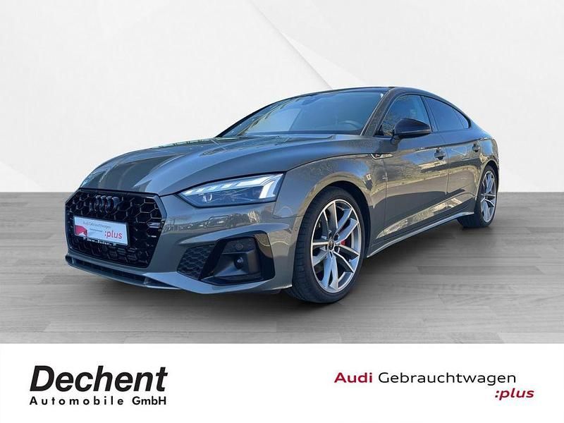 Chronosgrau metallic Gebraucht 2024 Audi A5 Sportback Business Limousine | 50.980 € - Bild 1/4