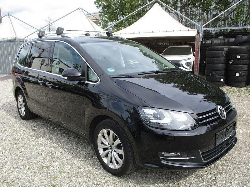 Schwarz Gebraucht 2012 VW Sharan Highline Van / Kleinbus | 11.200 € (Fairer Preis) - Bild 1/4