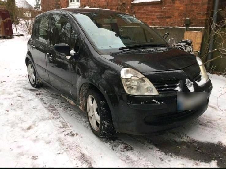 Gebraucht Renault Modus 90 PS (66 kW) 2006 Schwarz Van / Kleinbus