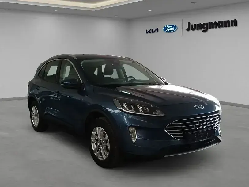 Gebraucht Ford Kuga Titanium 225 PS (165 kW) 2021 Blue metallic (metallic) SUV