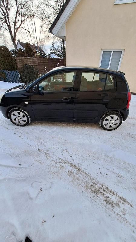 Gebraucht Kia Picanto EX 65 PS (47 kW) 2007 Schwarz Kleinwagen