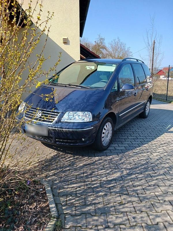Gebraucht VW Sharan 118 PS (86 kW) 2008 Blau Van / Kleinbus