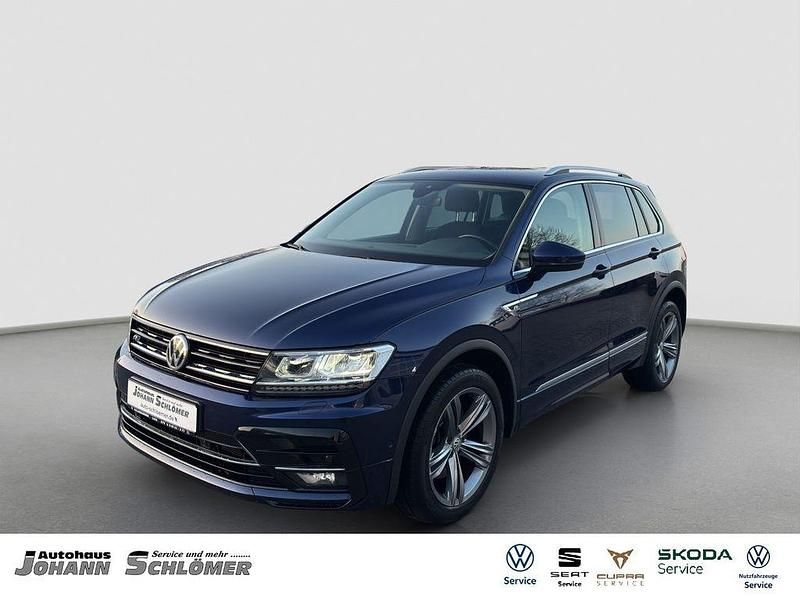 Gebraucht VW Tiguan Highline 190 PS (139 kW) 2018 Blau SUV