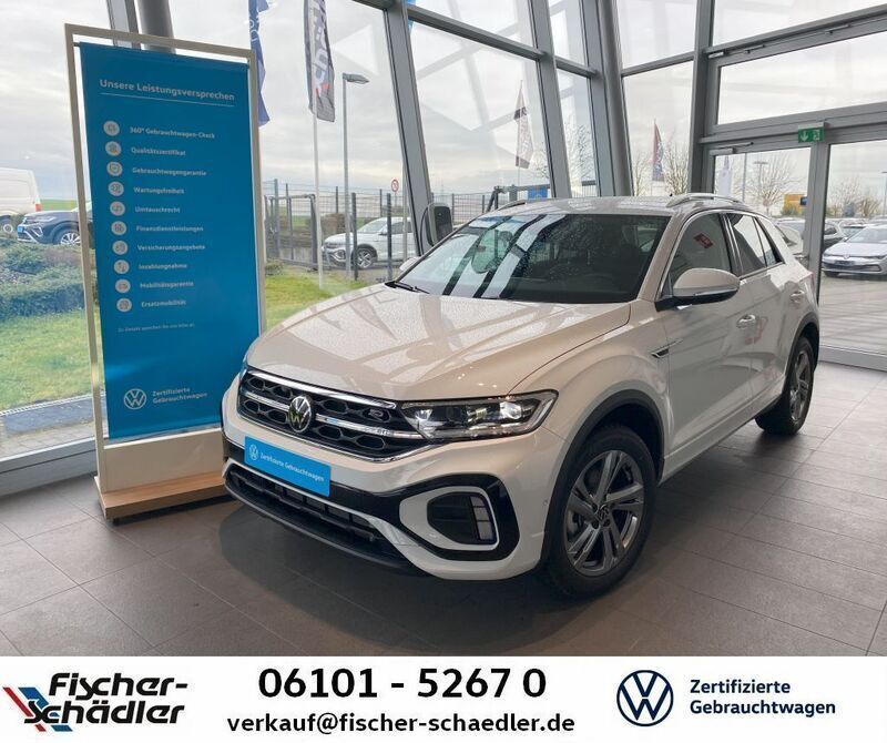 Pure white Gebraucht 2025 VW T-Roc Pro SUV | 32.850 € (Fairer Preis) - Bild 1/4