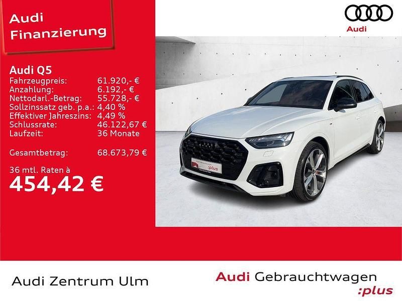 Gletscherweiß metallic Gebraucht 2025 Audi Q5 Business SUV | 61.920 € (Superpreis) - Bild 1/4