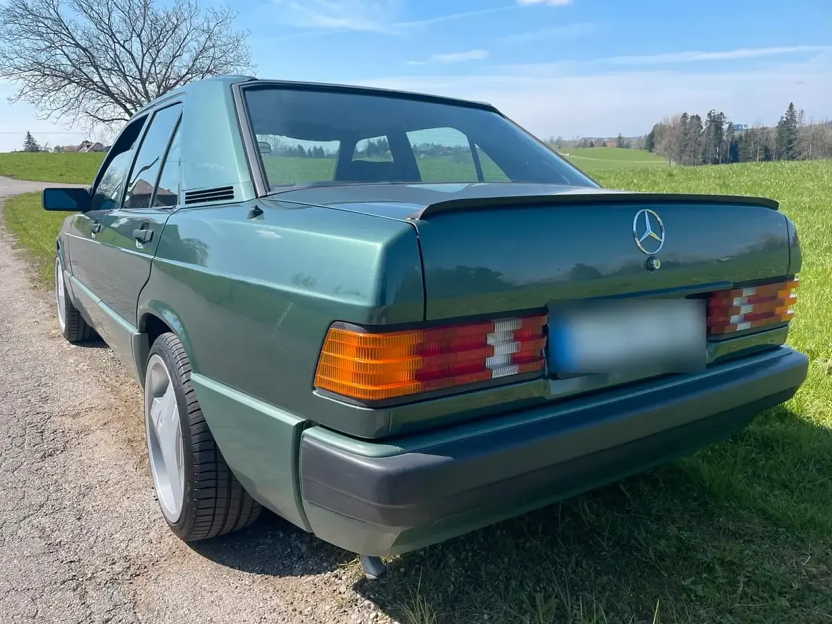 Gebraucht Mercedes 190 1990 Grün Limousine