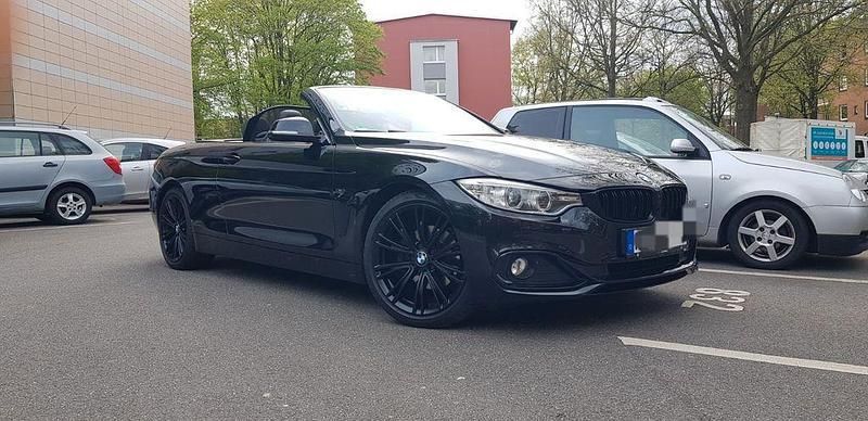 Schwarz Gebraucht 2015 BMW 420 Sport Line Cabrio | 18.500 € (Fairer Preis) - Bild 1/4