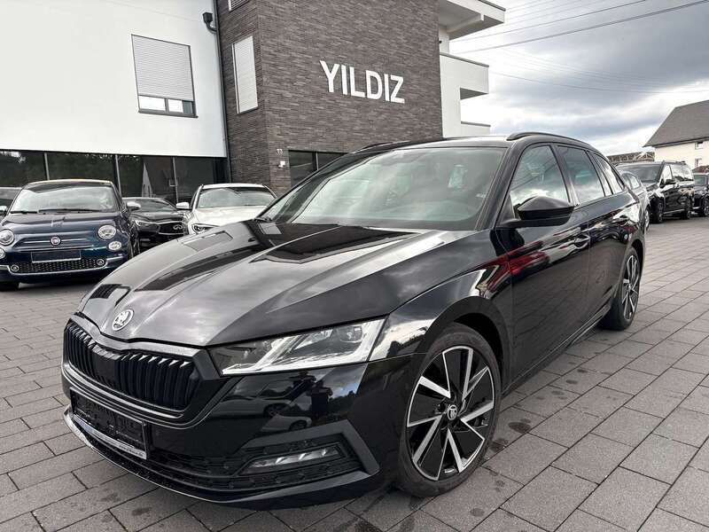 Schwarz Gebraucht 2022 Skoda Octavia Sport Kombi | 17.490 € (Fairer Preis) - Bild 1/4