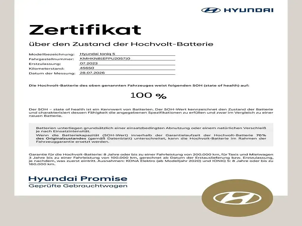 Gebraucht Hyundai Ioniq 5 Dynamiq 167 kW (228 PS) 2023 Blau SUV