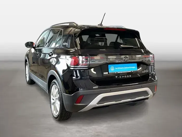 Gebraucht VW T-Cross Goal 95 PS (69 kW) 2025 Schwarz SUV