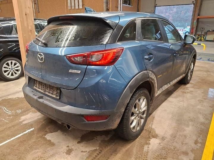Gebraucht Mazda CX-3 Exclusive-Line 120 PS (88 kW) 2017 Blau SUV