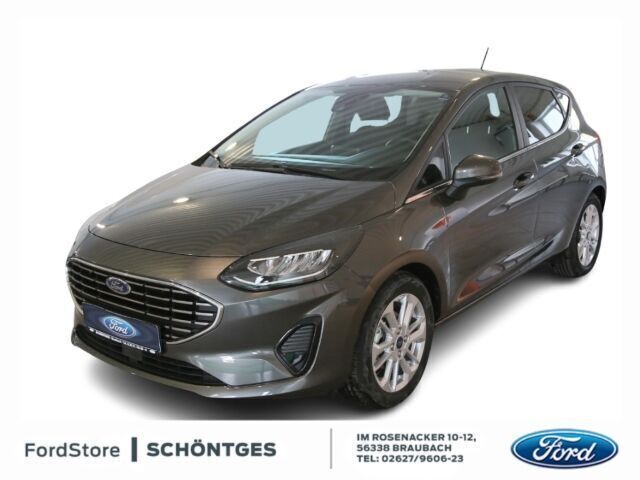 Metallic) (grau Gebraucht 2023 Ford Fiesta Titanium Kleinwagen | 20.480 € (Etwas zu teuer) - Bild 1/4