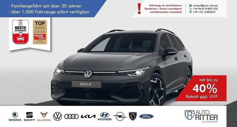 Grenadillschwarz meta.../schwa Neu 2025 VW Golf VIII R-line Kombi | 36.990 € (Fairer Preis) - Bild 1/4
