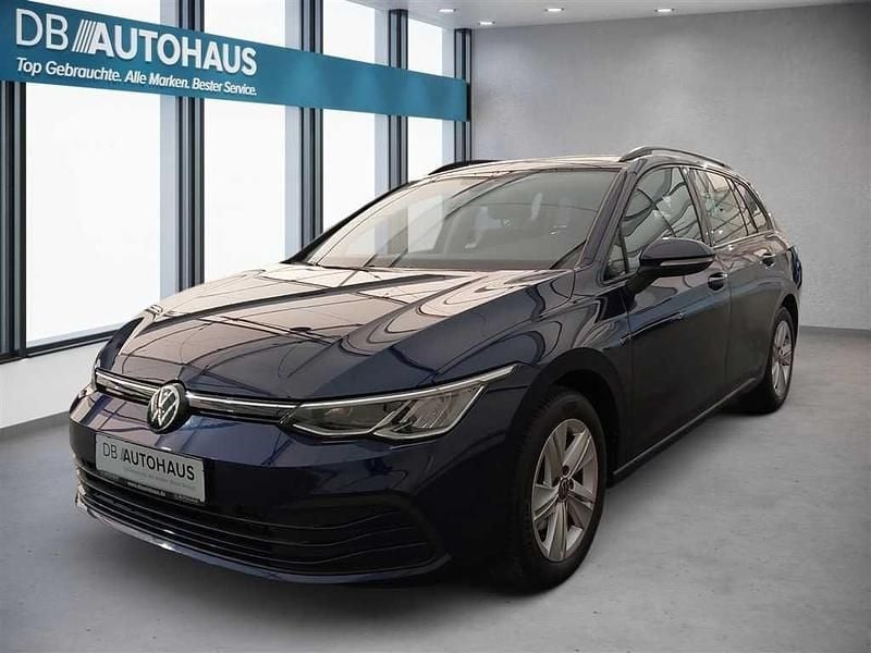 Blau Gebraucht 2023 VW Golf VIII Life Kombi | 19.960 € (Guter Preis) - Bild 1/4