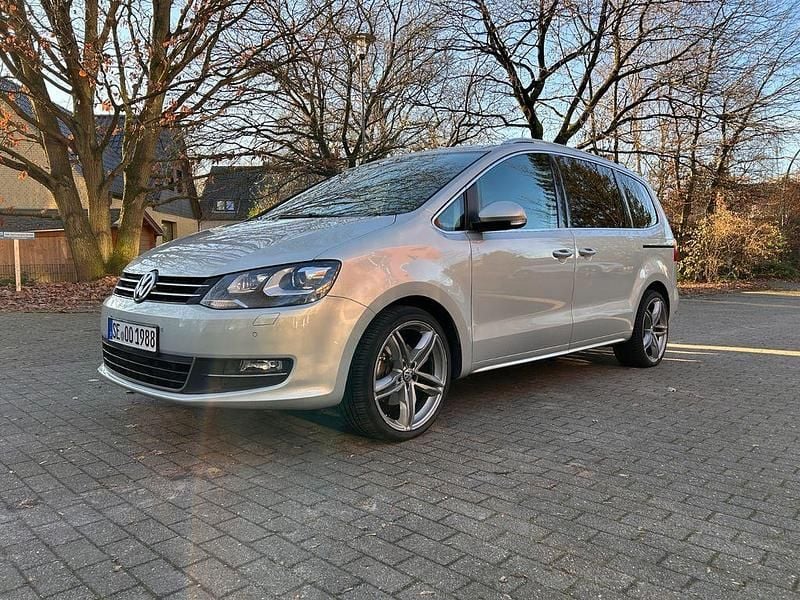Gebraucht VW Sharan Highline 200 PS (147 kW) 2013 Silber Van / Kleinbus