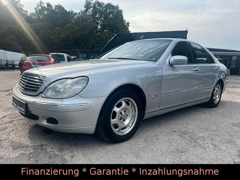 Silber Gebraucht 2002 Mercedes S320 Limousine | 4.490 € (Superpreis) - Bild 1/4