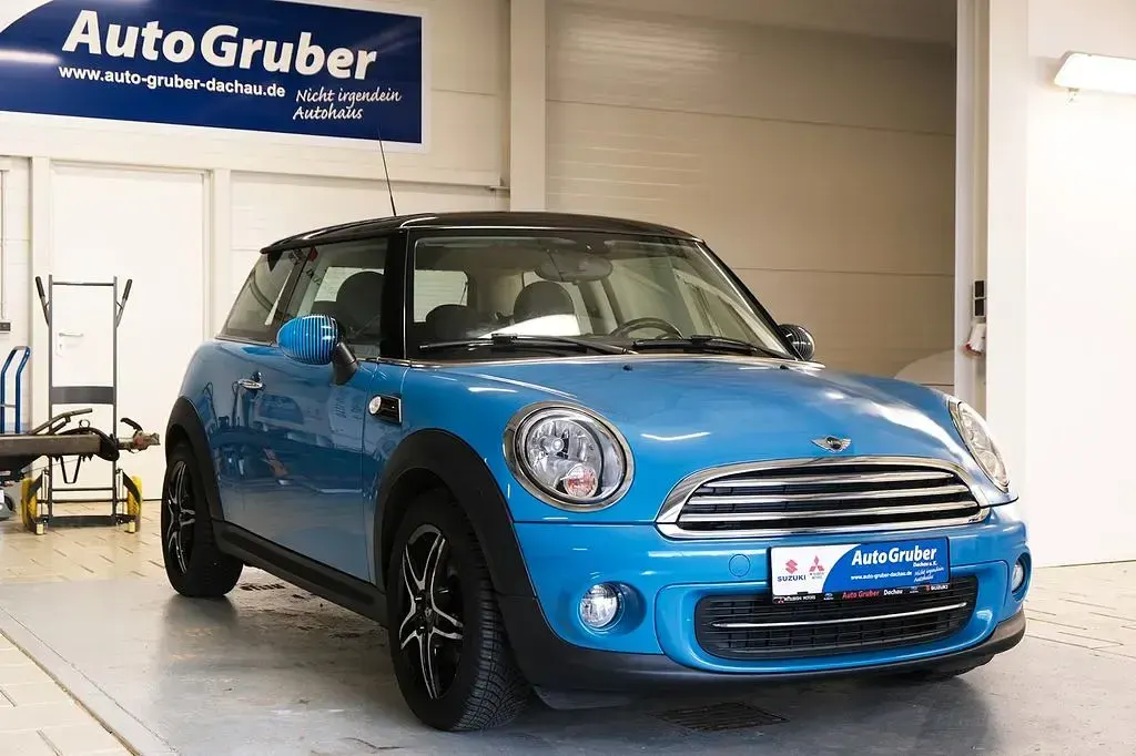 Gebraucht Mini Cooper 122 PS (89 kW) 2013 Blau Kleinwagen